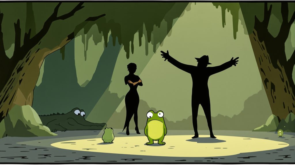 Besetzung von Küss den Frosch